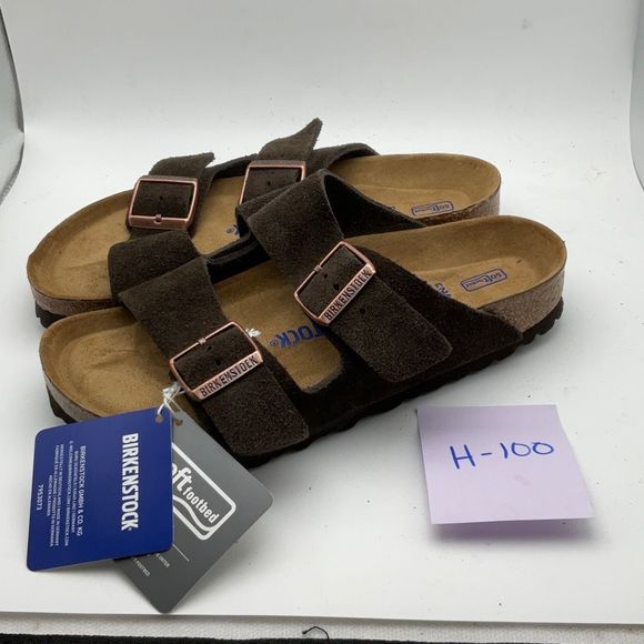 Birkenstock Arizona Mocha size 6-6.5, Size 37. ⭐️New with box🔥 - Picture 2 of 9